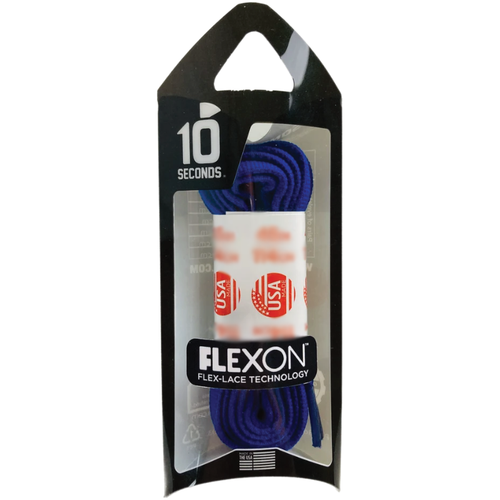 10 Seconds 54" Flexon Laces - Royal Blue