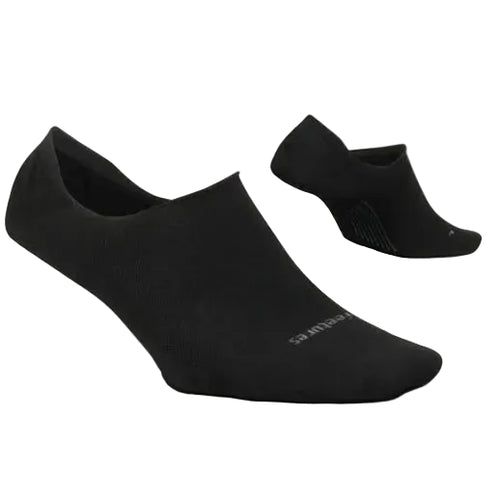 Women's Feetures Everyday No Show Socks - Black