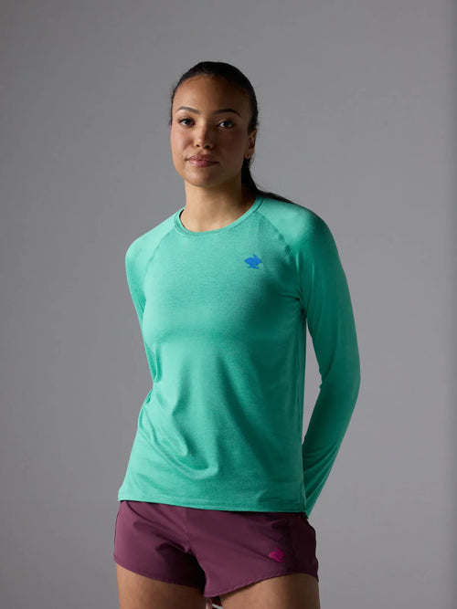 Women's Rabbit EZ Tee LS - Opal