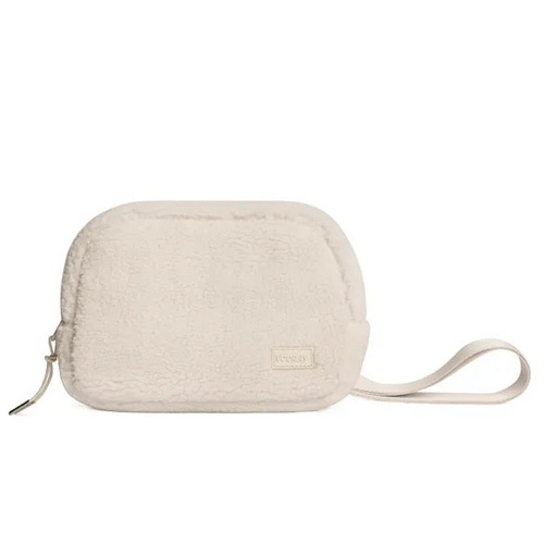 Vooray Quinn Belt Bag - Cream Sherpa