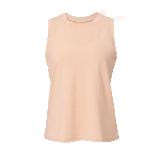Women's Goodmiles Performance Tech High Neck Tank Top - Peachy Keen