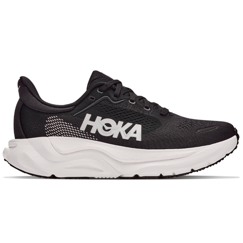 Women's HOKA Arahi 9 - Black/White (BWHT)