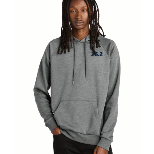 Milwaukee Lakefront Marathon 26.2 Hoodie - Aluminum Grey