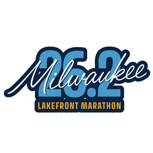 Milwaukee Lakefront Marathon 26.2 Mileage Window Decal