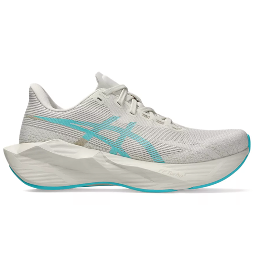 Women's ASICS Novablast 6 - Soft Oat/Energy Aqua
