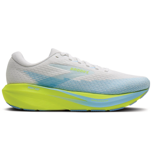 Women's Brooks Ghost Amp - White/Blue/Nightlife