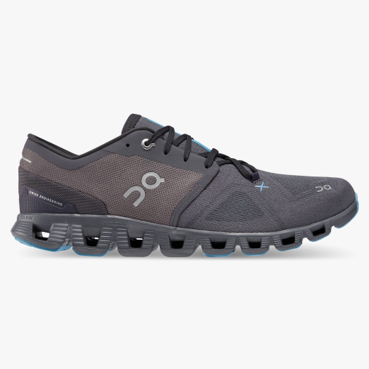 Mens On Cloud X 3 - Eclipse/Magnet - Goodmiles Running Company