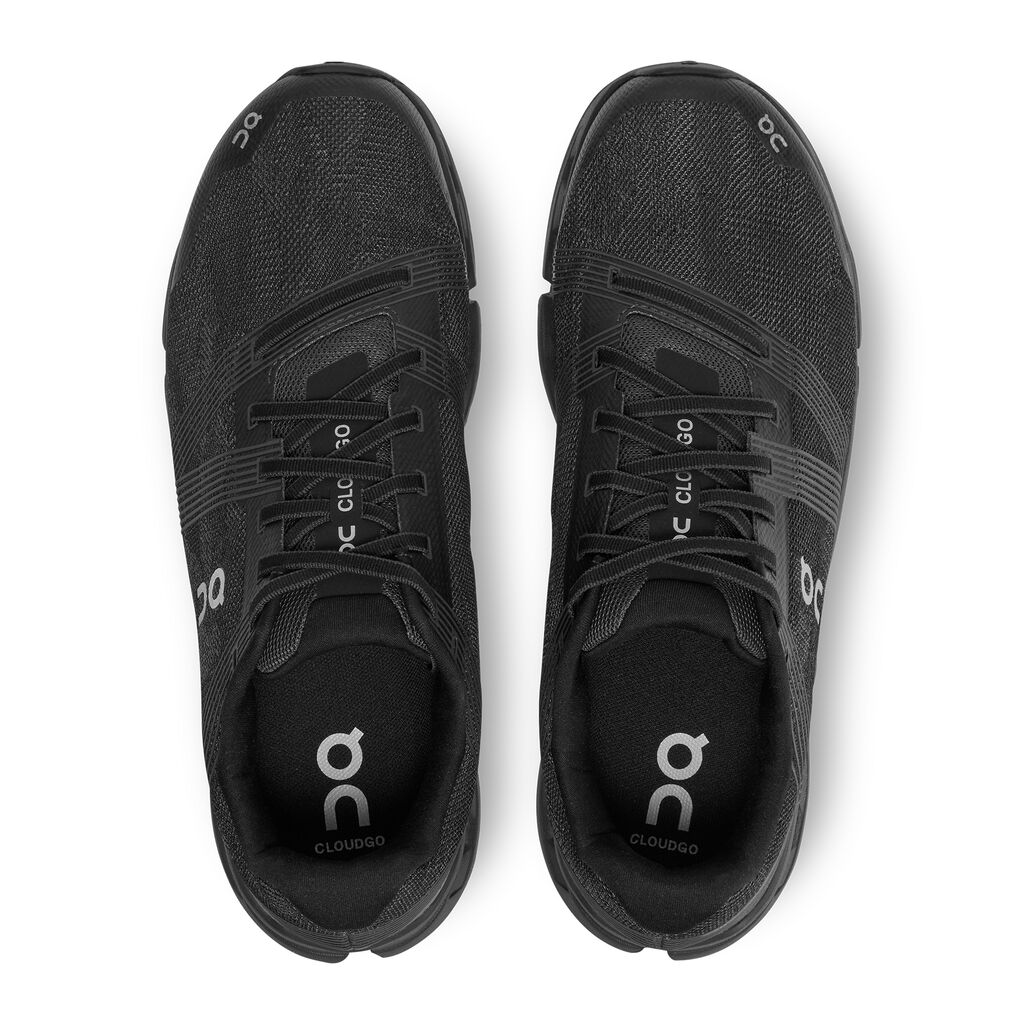 AOMG コードクンスト Code Kunst Crumple Black Men's On Cloudgo - Black/Eclipse - Goodmiles Running Company