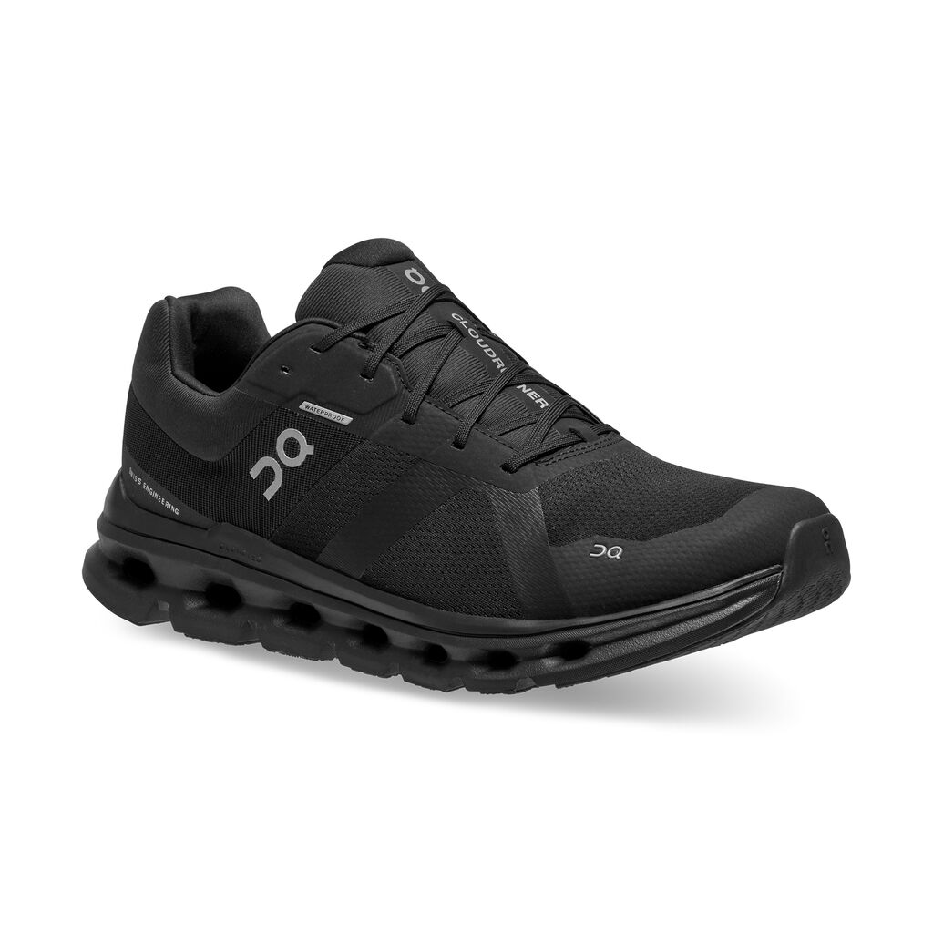 Men's On Cloudrunner WP - Black - Goodmiles Running Company