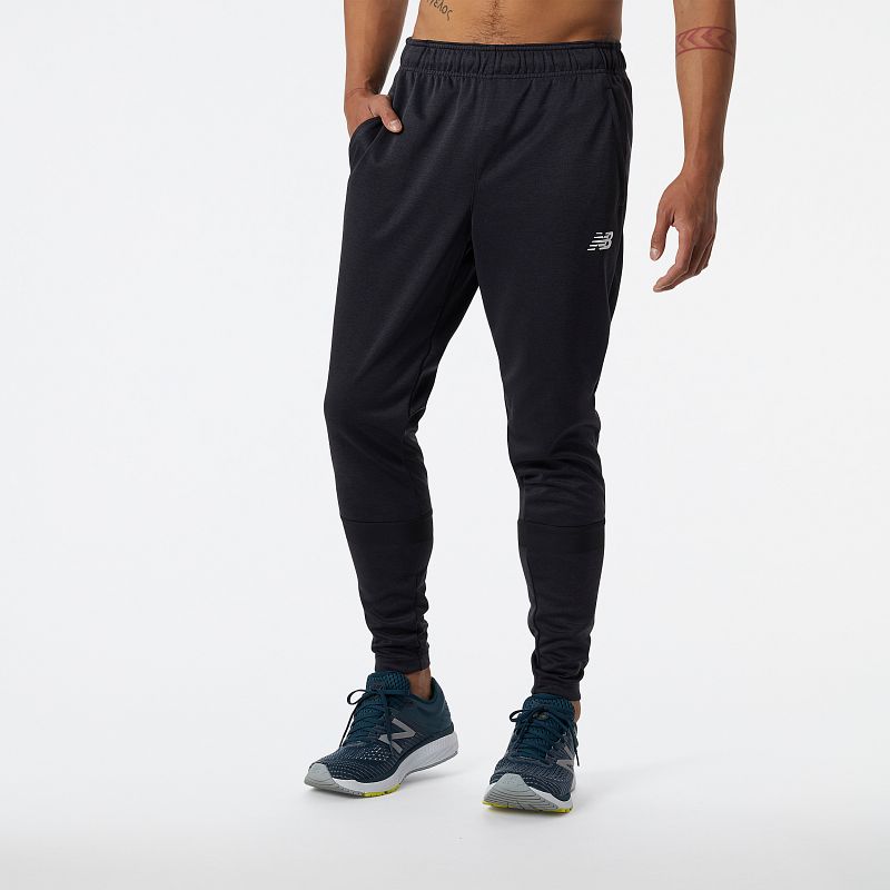 Men's New Balance Tenacity Knit Pant Black Goodmiles Running Company