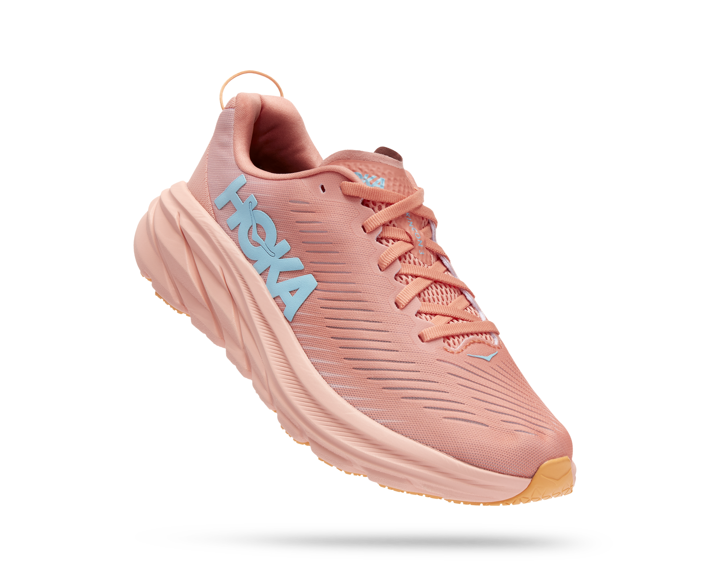 新品未使用　HOKA　リンコン3 コーラルピンク 　22cm Womens HOKA Rincon 3 - Shell Coral / Peach Parfait