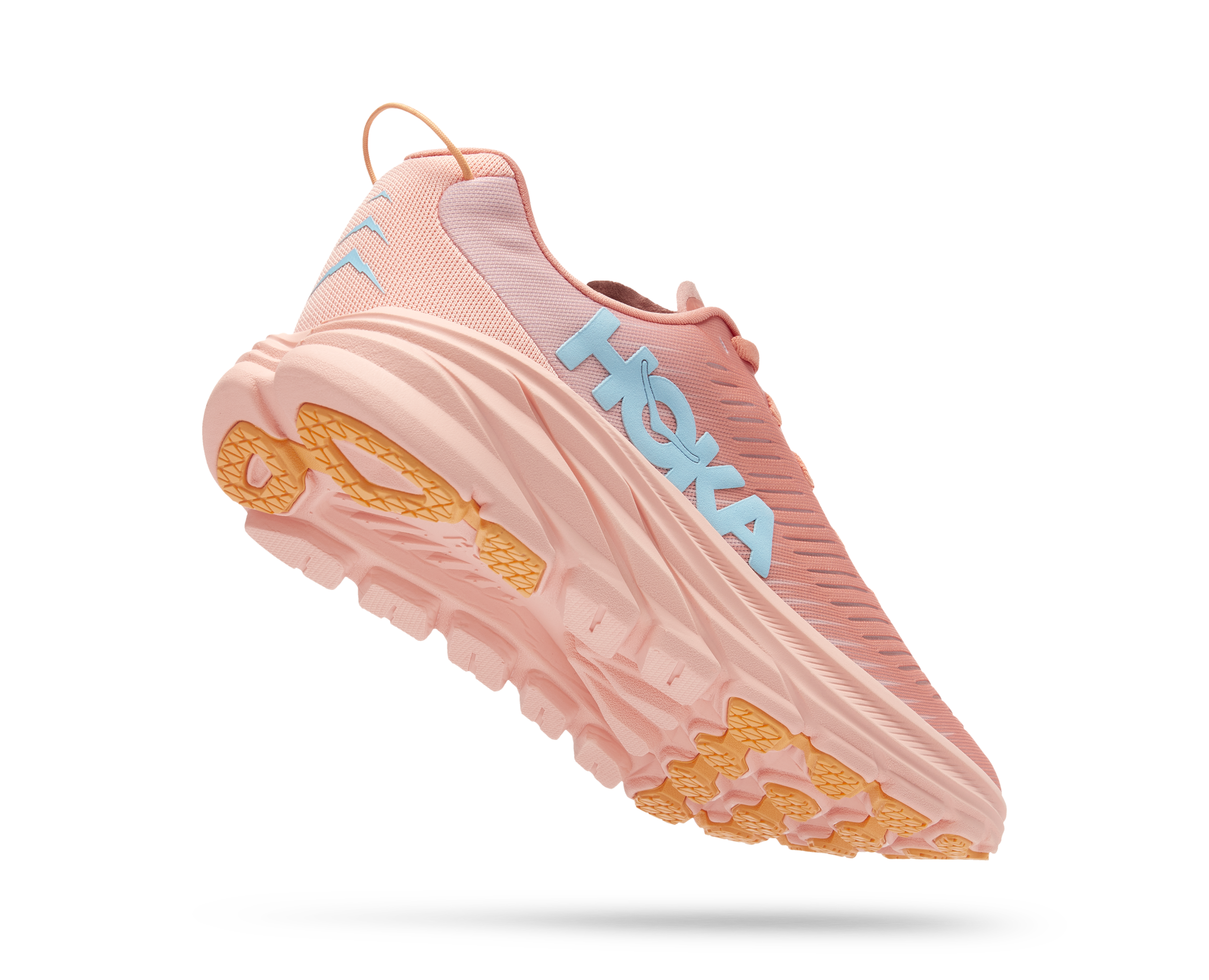 Womens HOKA Rincon 3 - Shell Coral / Peach Parfait