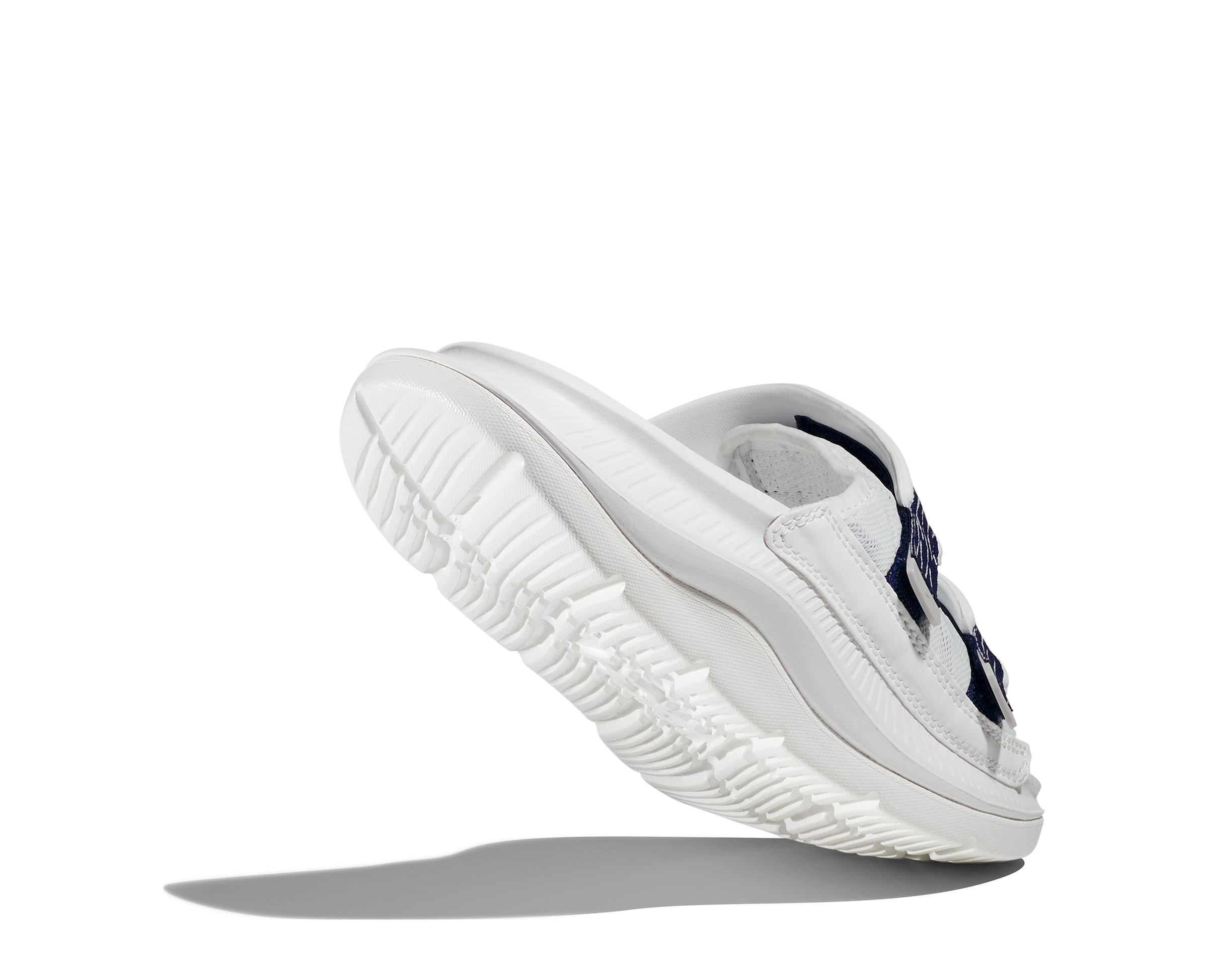HOKA Ora Luxe - White/Bellwether Blue - Goodmiles Running Company