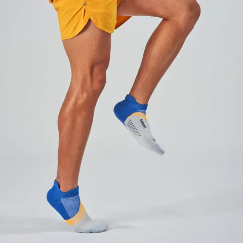 Feetures Elite Light Cushion No Show Tab Socks - Rally Blue