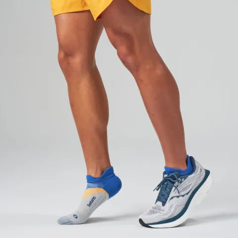 Feetures Elite Light Cushion No Show Tab Socks - Rally Blue
