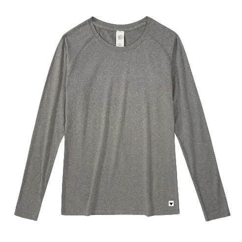 Women's Goodmiles Performance Tech Long Sleeve - Heather Classic Gray