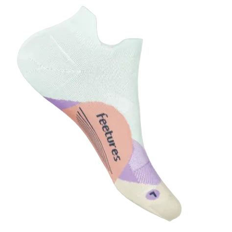 Feetures Elite Light Cushion No Show Tab Socks - Crisp Mint