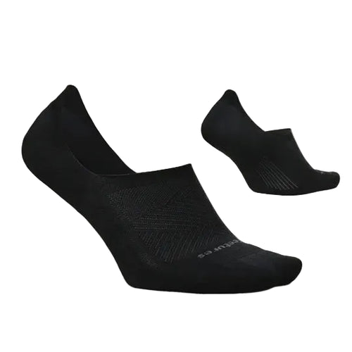 Feetures Elite Light Cushion Invisible Socks - Black