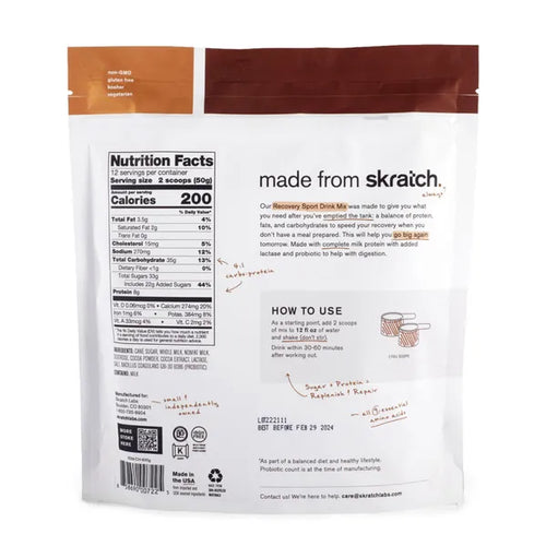 Skratch Labs Recovery Sport Drink Mix - Chocolate