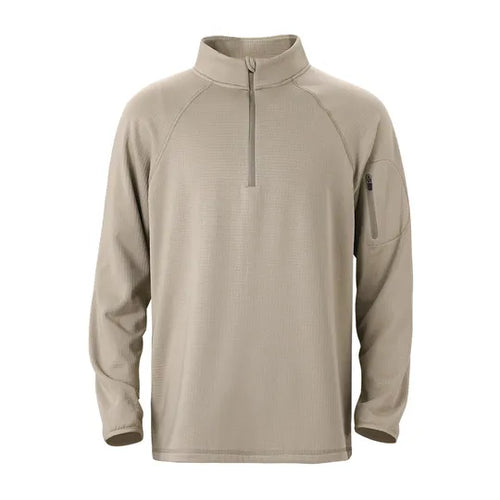 Men's Goodmiles Waffle 1/4 Zip - Pelican
