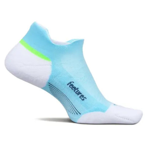 Feetures Elite Max Cushion No Show Tab Socks - Cool Plunge