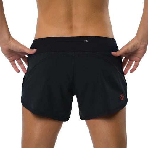Women's Rabbit Hopper 4" Shorts - Black