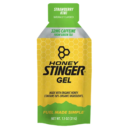 Honey Stinger Caffeinated Energy Gel - Strawberry Kiwi