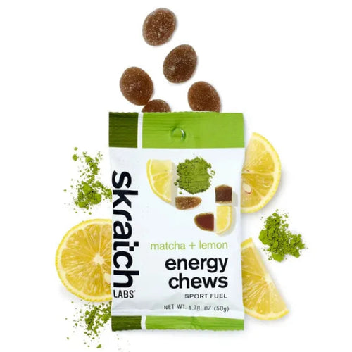 Skratch Labs Energy Chews Sport Fuel - Matcha Green Tea & Lemon