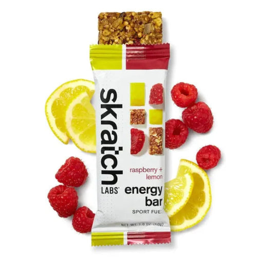 Skratch Labs Energy Bar Sport Fuel - Raspberry & Lemon