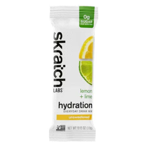 Skratch Labs Unsweetened Hydration Sport Drink Mix - Lemon & Lime