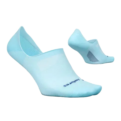 Feetures Elite Ultra Light Invisible Socks - Blue Crystal
