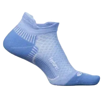 Feetures Plantar Fasciitis Relief Light Cushion No Show Tab Socks - Brilliant Blue