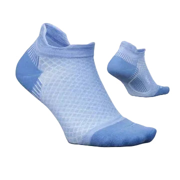Feetures Plantar Fasciitis Relief Light Cushion No Show Tab Socks - Brilliant Blue
