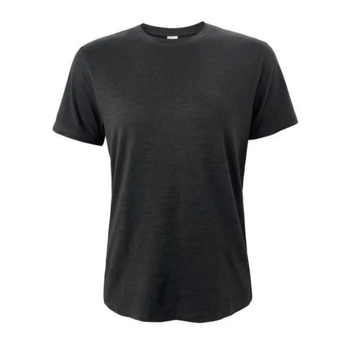 Women's Goodmiles Performance Tech Short Sleeve Classic Fit - Heather Black