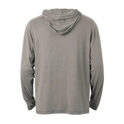 Men's Goodmiles Performance Tech Sun Hoodie - Heather Classic Gray