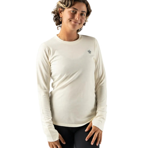 Women's Rabbit Outrun LS Top - Cloud Dancer