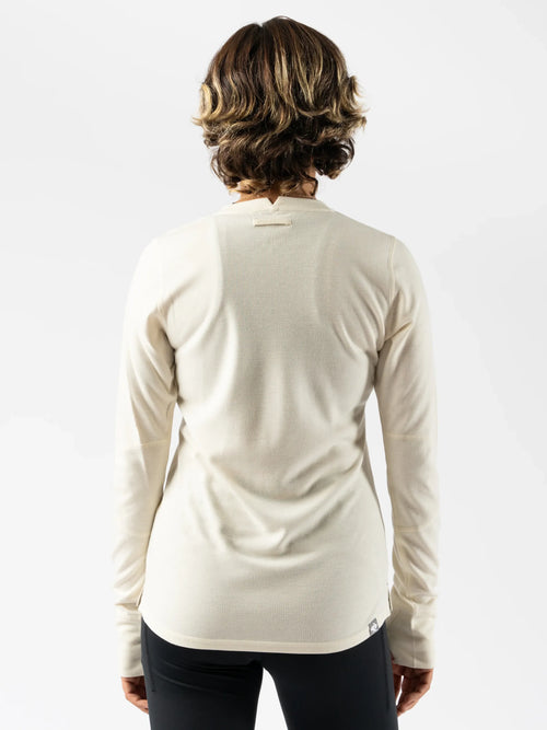 Women's Rabbit Outrun LS Top - Cloud Dancer