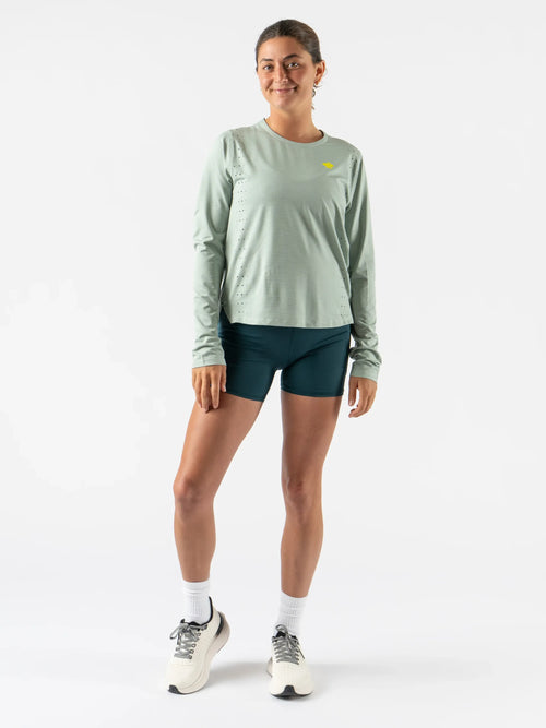 Women's Rabbit Race Pace Long Sleeve - Blue Surf