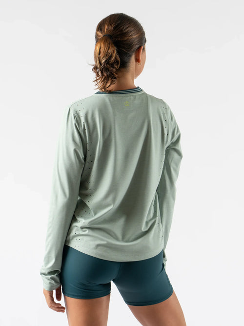 Women's Rabbit Race Pace Long Sleeve - Blue Surf
