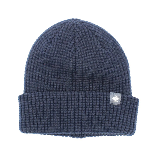 Rabbit Waffle Beanie - Dress Blues