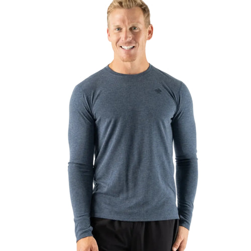 Men's Rabbit Outrun Long Sleeve Top - Dress Blues