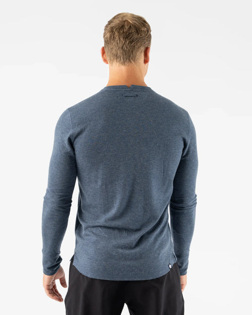Men's Rabbit Outrun Long Sleeve Top - Dress Blues