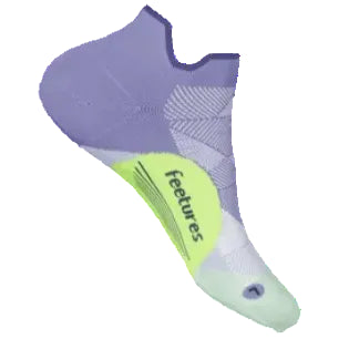 Feetures Elite Light Cushion No Show Tab Socks -  Lavender Rush