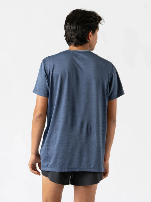 Men's Rabbit Race Pace Tee - Dress Blues
