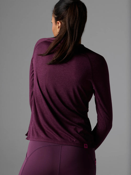 Women's Rabbit EZ Tee LS - Mauve