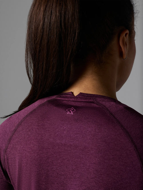Women's Rabbit EZ Tee LS - Mauve