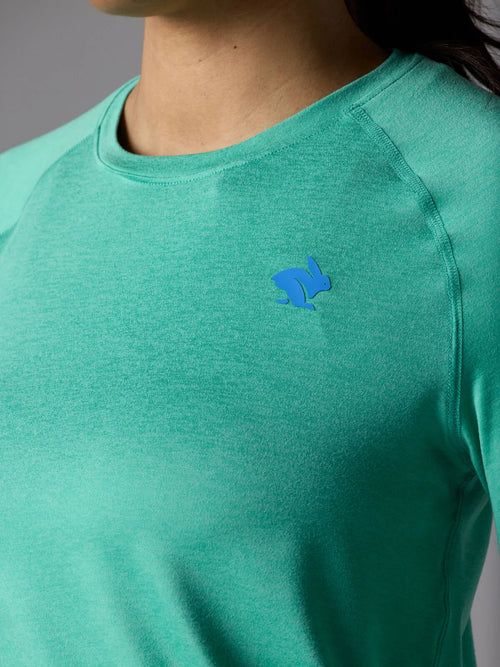 Women's Rabbit EZ Tee LS - Opal