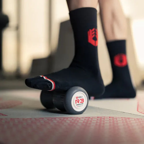 Roll Recovery R3 Orthopedic Foot Roller - Onyx Black