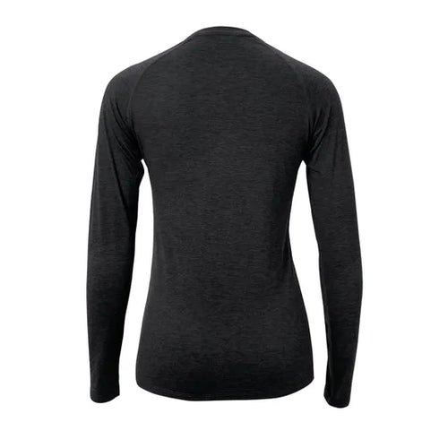Women's Goodmiles Performance Tech Long Sleeve - Heather Black