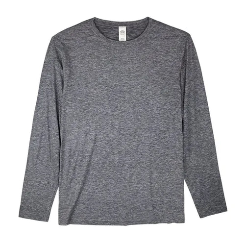 Men's Goodmiles Performance Tech Long Sleeve - Heather Gray